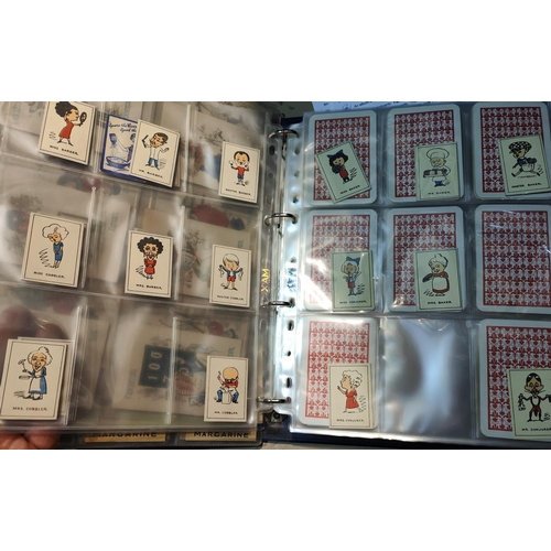 162E - A large selection of playing cards:  Happy Families; some advertising Blue Band Margarine; Andr... 