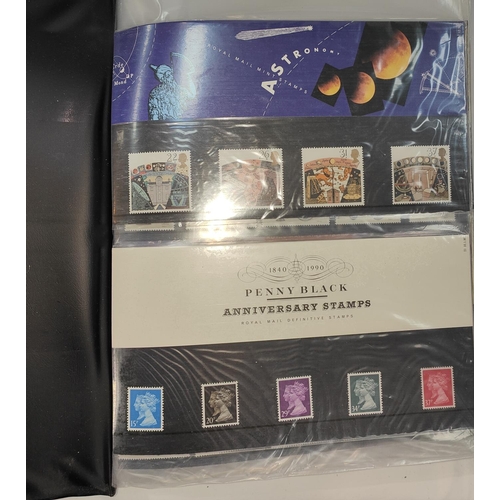 50A - An album of GB presentation packs stamps (76 no packs)