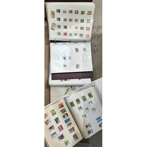 53 - Three stamp albums and contents