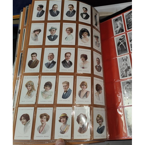 167 - Cigarette Cards: Two very large albums of cigarette cards early 20th century onwards Beauty of Today... 