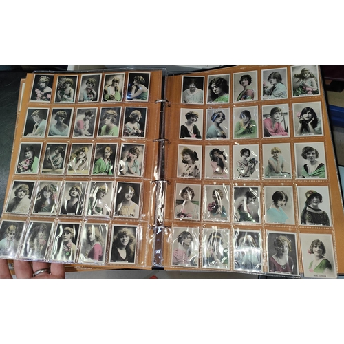 167 - Cigarette Cards: Two very large albums of cigarette cards early 20th century onwards Beauty of Today... 