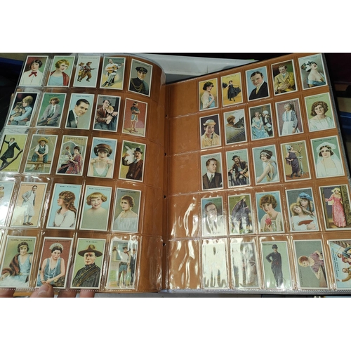 167 - Cigarette Cards: Two very large albums of cigarette cards early 20th century onwards Beauty of Today... 