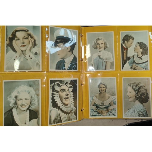 169A - Cigarette Cards: Three albums of cards, German Conrad Langaard Stars cards, Famous Film stars, Boys ... 