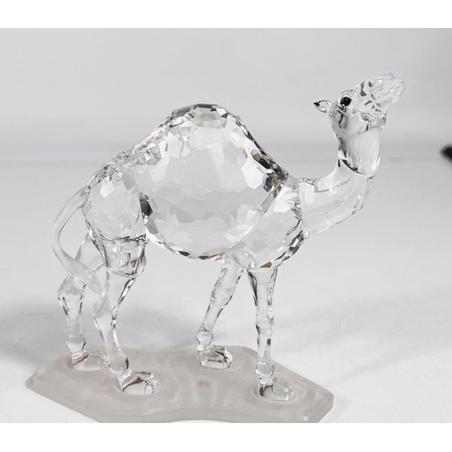 585 - A Swarovski Camel and a Swarovski Giraffe