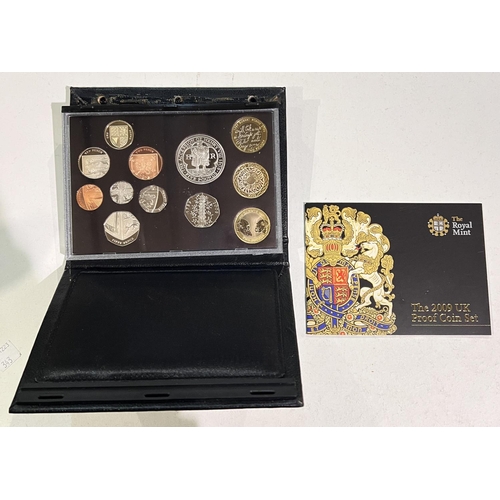 364 - Royal Mint GB, 2009 Proof Coin Set, cased