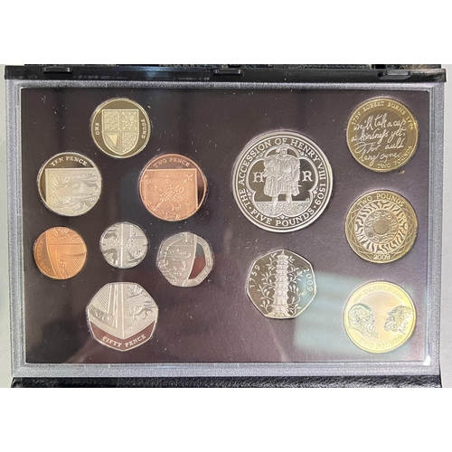 364 - Royal Mint GB, 2009 Proof Coin Set, cased