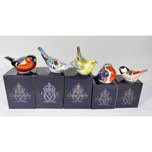 596 - Royal Crown Derby birds 