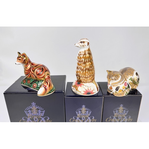 598 - Three Royal Crown Derby animals 