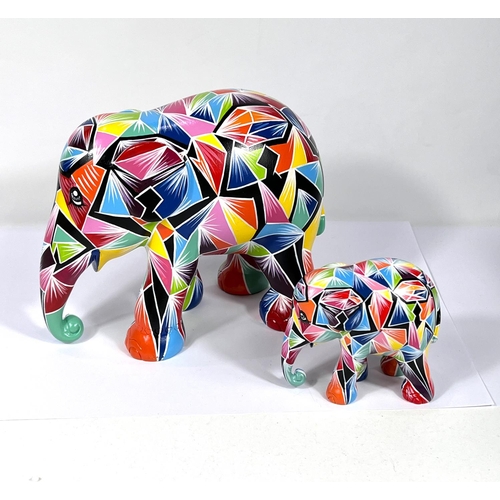 574D - Elephant Parade composition limited edition model:   Hidden Diamonds by Wanchalerm Meanpan... 