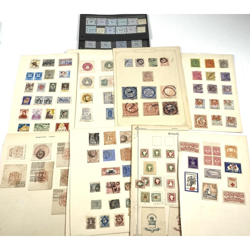 292 - CAPE OF GOOD HOPE - QV fiscal stamps, and a selection of other unusual fiscal and unofficial stamps