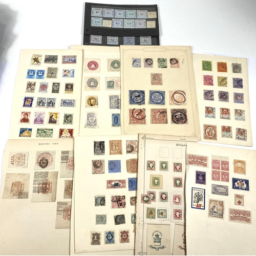 292 - CAPE OF GOOD HOPE - QV fiscal stamps, and a selection of other unusual fiscal and unofficial stamps