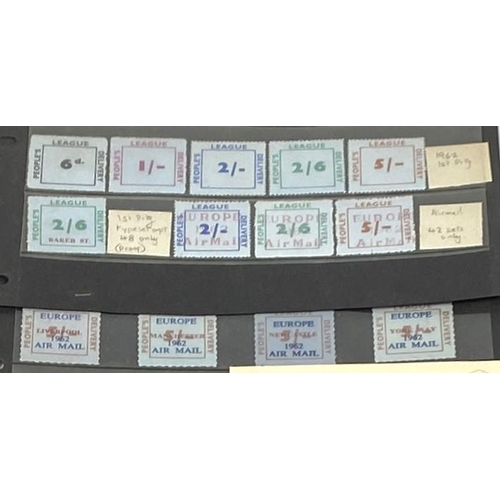 292 - CAPE OF GOOD HOPE - QV fiscal stamps, and a selection of other unusual fiscal and unofficial stamps