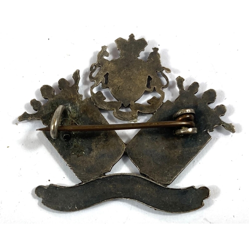 795A - A WWI brooch silver and gilt for Ypres