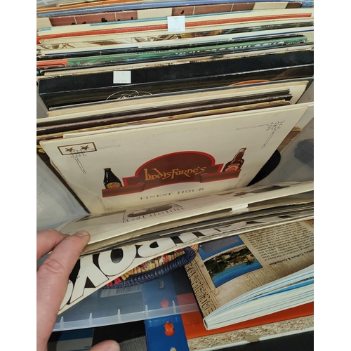 34 - A selection of LP records:  The Beatles Help & White Album; etc.