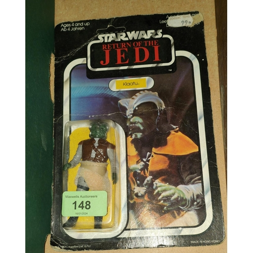 148 - A Palitoy General Mills Return of the Jedi figure on collect 65 card:  Klaatu, 3.75