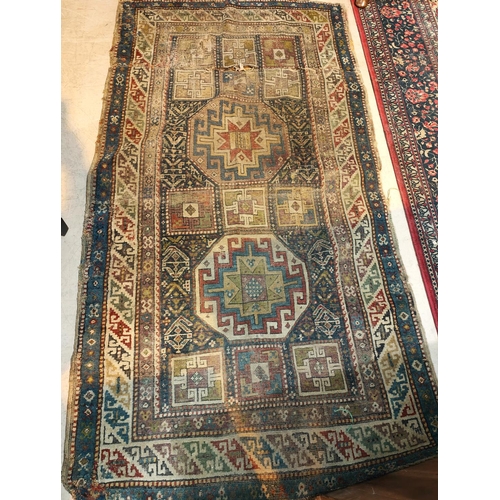 1013 - Two middle Eastern style rugs, one modern one earlier but a.f