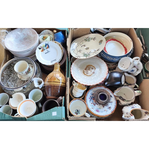 15 - A selection of late 19th/early 20th century tea ware, jugs and other ceramics