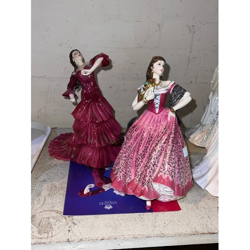 583C - Coalport limited edition figure Bolero A Passion for Dance