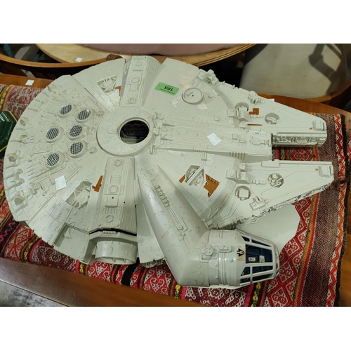 105 - A 1979 Kenner Star Wars Millennium Falcon space ship large