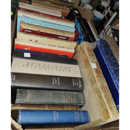 194 - A large selection of mainly hardback books of Jewish interest