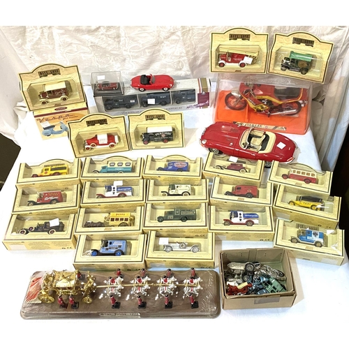 15 - Four sets of 5 originally boxed model cars 