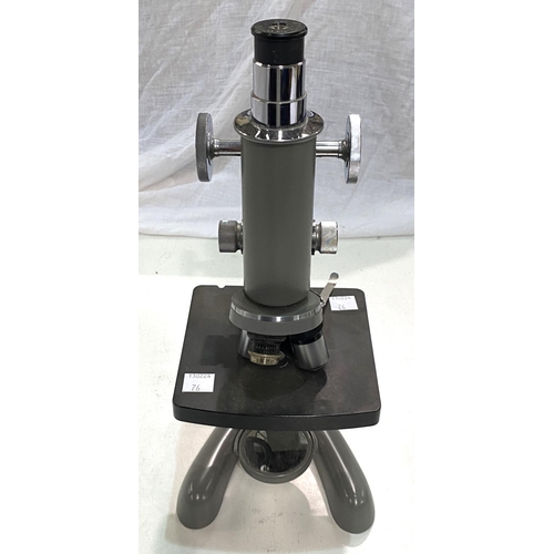 76 - A 1950's Beck Model 47 Monocular microscope