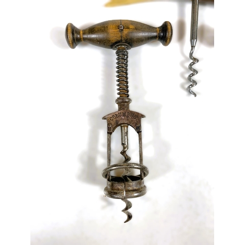 12 - Three vintage corkscrews