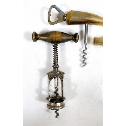 12 - Three vintage corkscrews