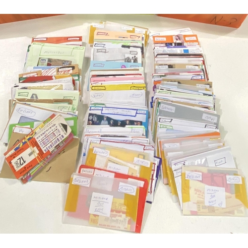 183 - A collection of 20th century GB bus tickets listed alphabetically:  M - N  (Some facsimiles included... 