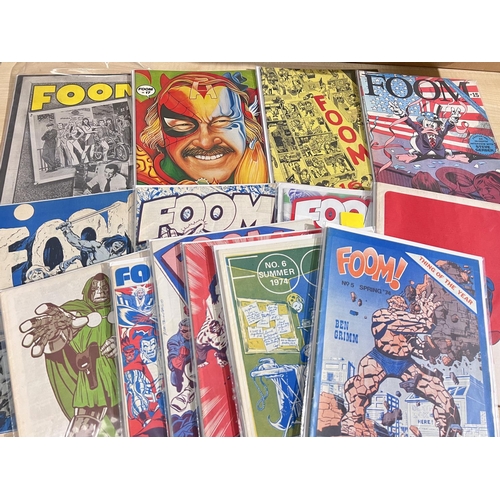 380 - FOOM Magazine: 'Friends of 01' Marvel Magazine filled with previews, issue 1,3,4,5,6,7,8,10,11,14,15... 