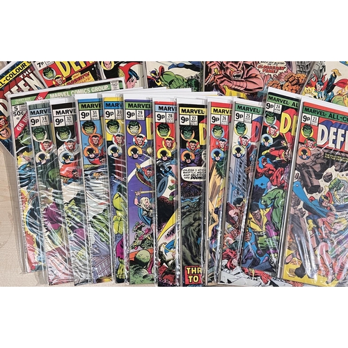 392A - Marvel Comics: Marvel Feature Presents 'The Defenders' 1 and 'The Defenders' 4, 6, 7, 9-12, 15-18, 2... 