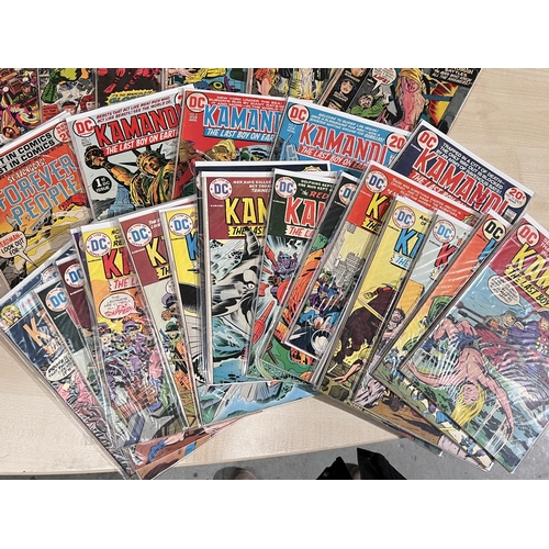 393B - DC Comics: Jack Kirby Comics 'The Forever People' 1-4, 8-11 and Kamandi 1-3, 10-14, 16, 19, 21-27, 2... 