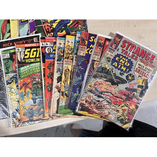 397A - Marvel Comics: 1960's onwards, Strange Tales featuring Nick Fury Agent of S.H.I.E.L.D End of A.I.M 1... 