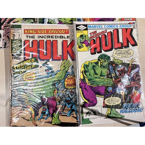 399A - Marvel Comics: 1970's onwards The Incredible Hulk issue 271 First appearance of Rocket Racoon, Incre... 