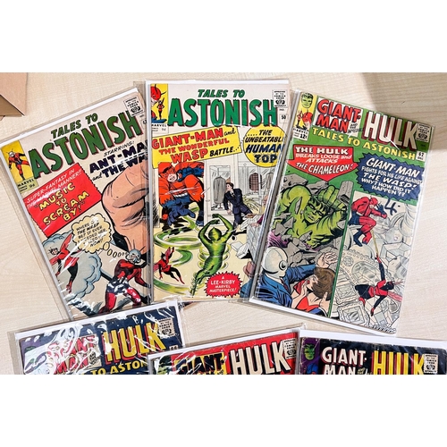 400A - Marvel Comics: 1960's onwards Tales to Astonish Starring Ant-man and The Wasp 47, 50, Giant-man and ... 