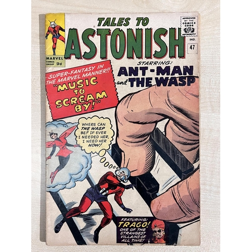 400A - Marvel Comics: 1960's onwards Tales to Astonish Starring Ant-man and The Wasp 47, 50, Giant-man and ... 