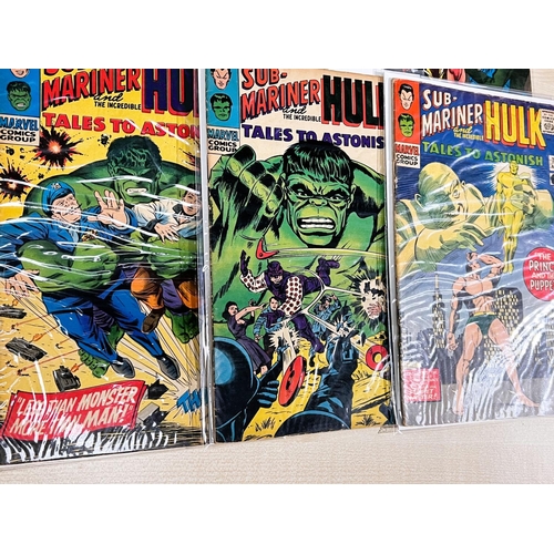 400C - Marvel Comics: 1960's onwards Tales to Astonish Sub-Mariner and The Incredible Hulk 78, 81, 83, 84, ... 