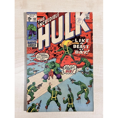 401B - Marvel Comics: 1970's onwards The Incredible Hulk 130-150 missing 135, 138, 139, 142, 143, 149 (UK a... 