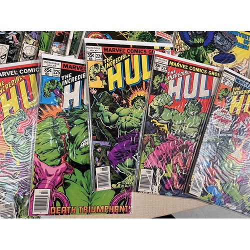 401D - Marvel Comics: 1970's onwards The Incredible Hulk 221, 223, 224, 225, 226, 227, 229, 230, 231, 232, ... 