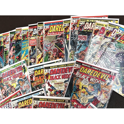 404A - Marvel Comics: 1970;s onwards DareDevil and Devil and The Black Widow 95 -100, 102 -108, 112 - 126, ... 