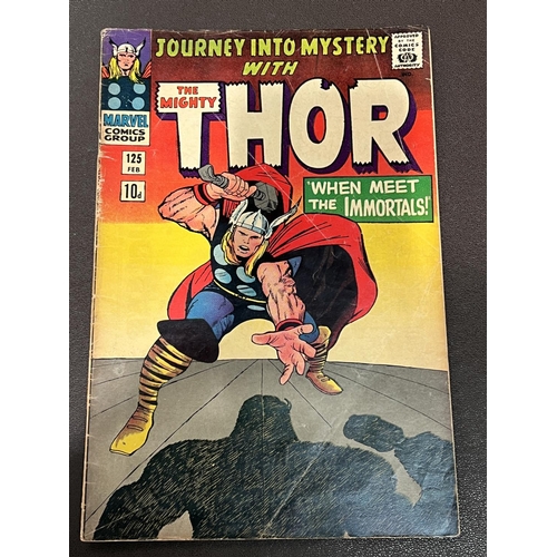 407A - Marvel Comics: 1960's Journey Into Mystery Featuring Thor 124 and 125 with Hercules and the first is... 