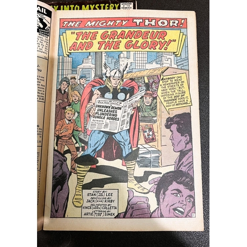 407A - Marvel Comics: 1960's Journey Into Mystery Featuring Thor 124 and 125 with Hercules and the first is... 