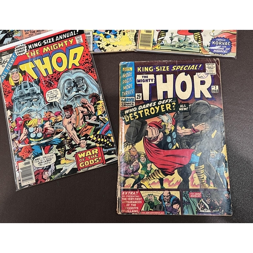 408 - Marvel Comics: 1960's onwards a collection of The Mighty Thor King-Size Specials and Annuals 2, 5, 6... 