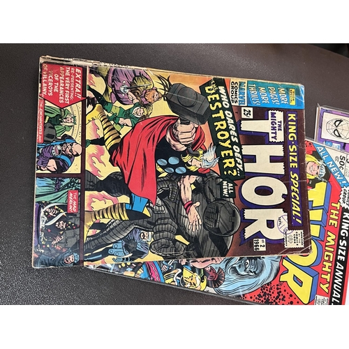 408 - Marvel Comics: 1960's onwards a collection of The Mighty Thor King-Size Specials and Annuals 2, 5, 6... 