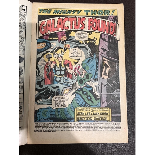 409 - Marvel Comics: 1960's The Mighty Thor 168 and 169 Thor VS Galactus UK and US pricing