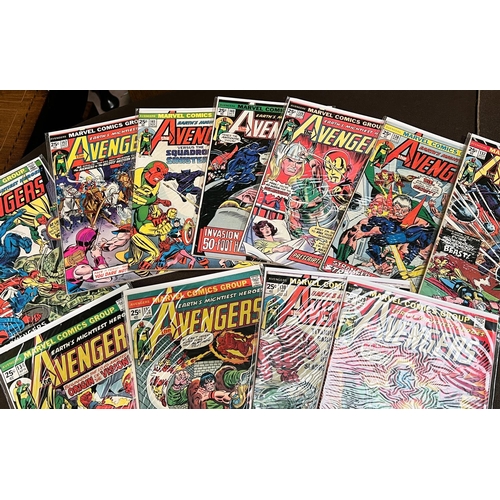 426 - Marvel Comics: The Avengers 100, 103, 104, 106, 107, 108, 109, 110, 111, 112, 114, 115, 116, 117, 11... 