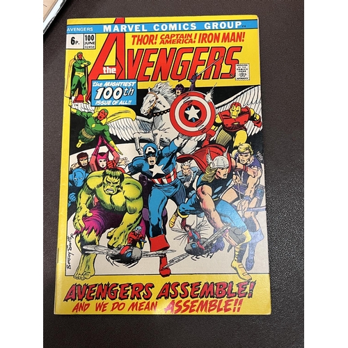 426 - Marvel Comics: The Avengers 100, 103, 104, 106, 107, 108, 109, 110, 111, 112, 114, 115, 116, 117, 11... 