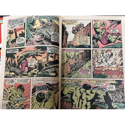 427 - Marvel Comics: 1970's two issues of The Incredible Hulk 180 with first panel appearance of Wolverine... 