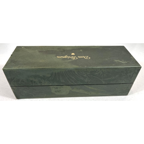 449 - A bottle of Dom Perignon vintage 1998 in a green box.