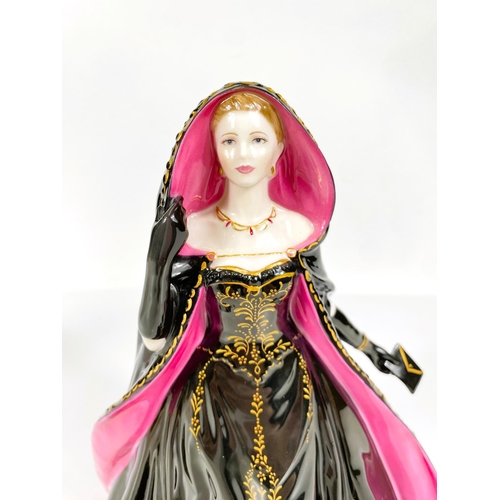 548 - A Royal Worcester limited edition figure:  First night at the Opera, 495/4950